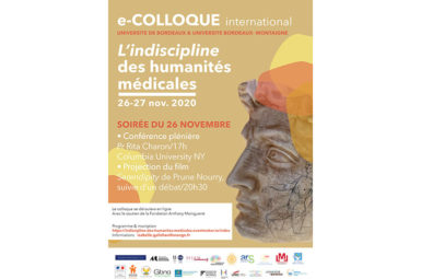 Colloque « L’indiscipline des Humanités médicales », 26 et 27 novembre