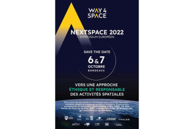 Contribution au symposium NextSpace 2022