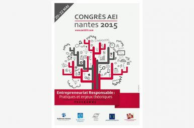 La GRP Team au 9e Congrès de l’Académie de l’Entrepreneuriat et de l’Innovation (AEI) à Nantes du 20 au 22 mai 2015