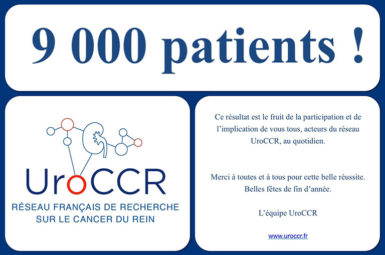 9 000 patients inclus au sein d’UroCCR