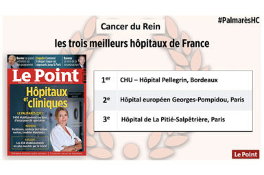 Le traitement du cancer du rein au CHU de Bordeaux, 1er au classement du Point 2021