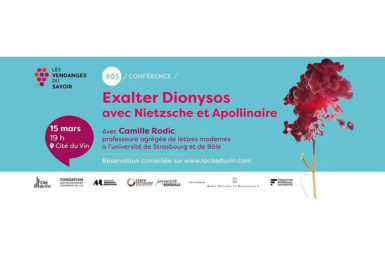 Conférence « Exalter Dionysos avec Nietzsche et Apollinaire », le 15 mars