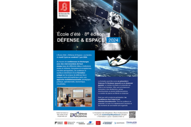8ème édition de l’école d’été « Défense & Espace », du 3 au 7 juin 2024